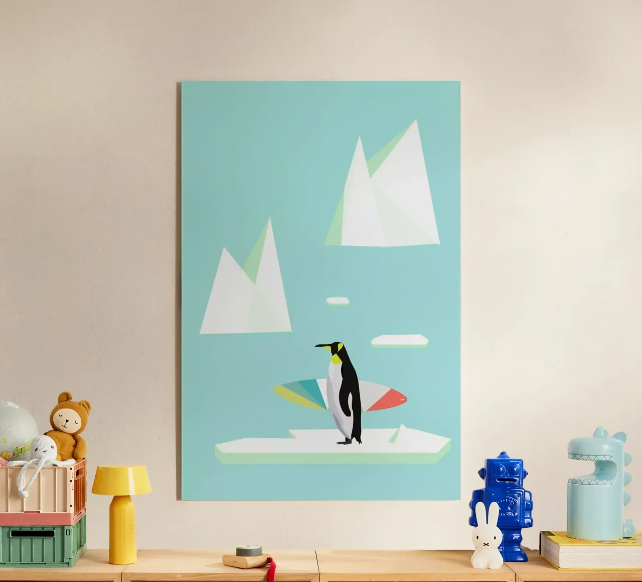 Pingvin plexiglass da Swen Swensøn