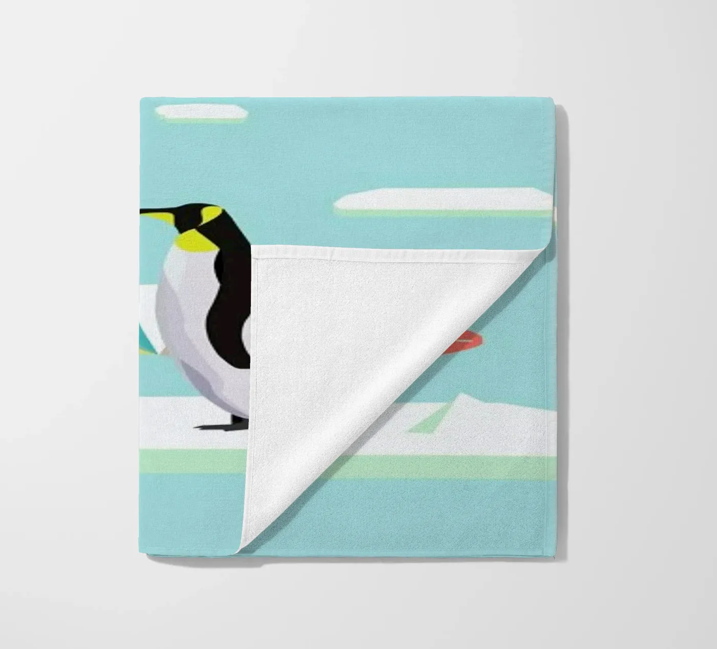 Pingvin strandhanddoek van Swen Swensøn