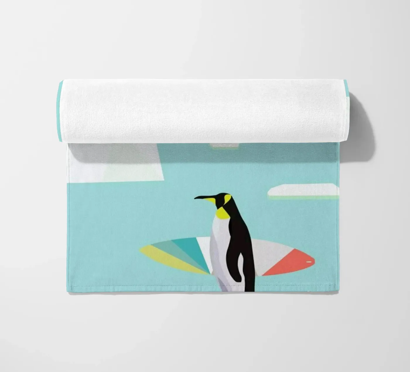 Pingvin strandhanddoek van Swen Swensøn