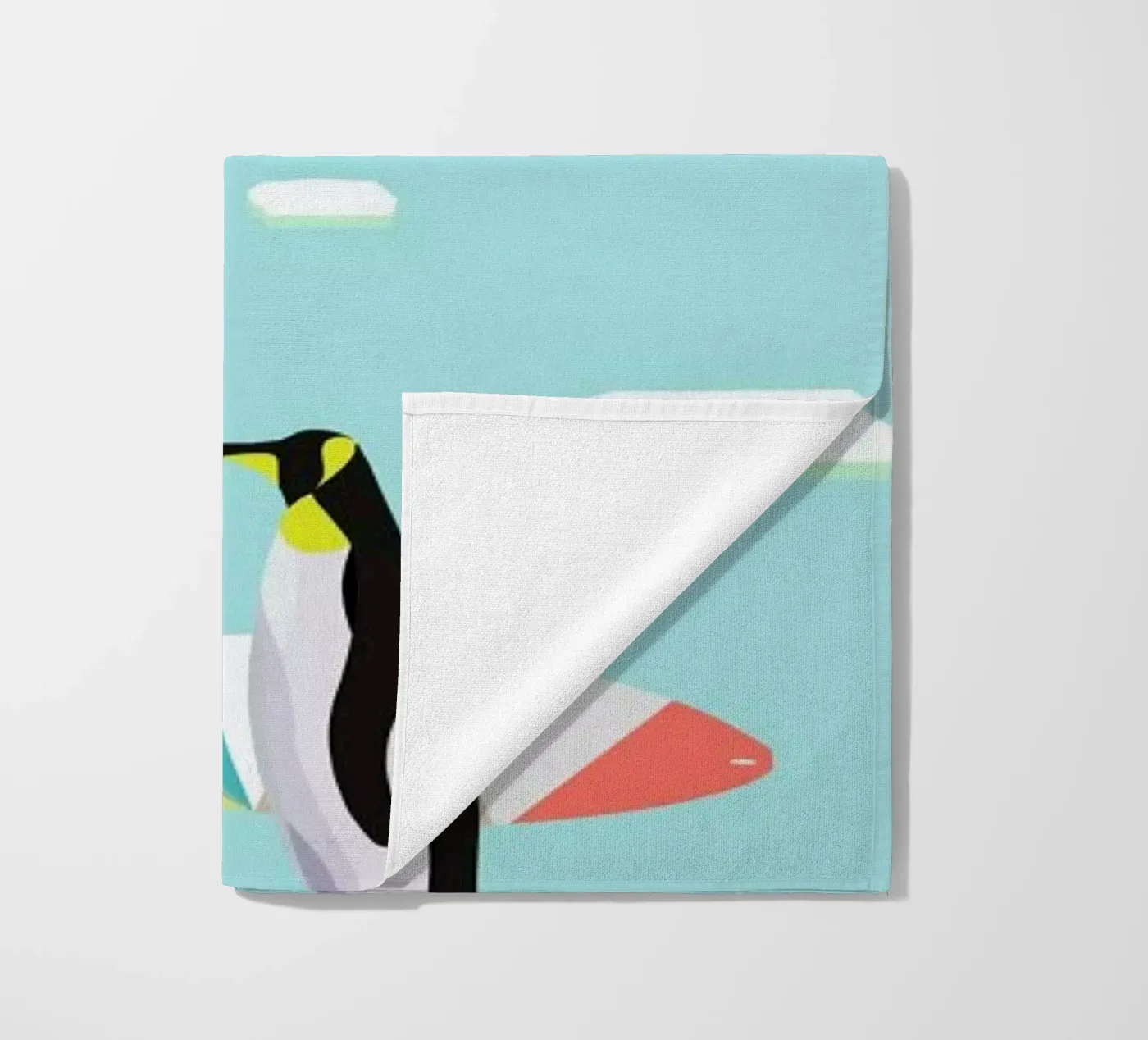 Pingvin strandhanddoek van Swen Swensøn