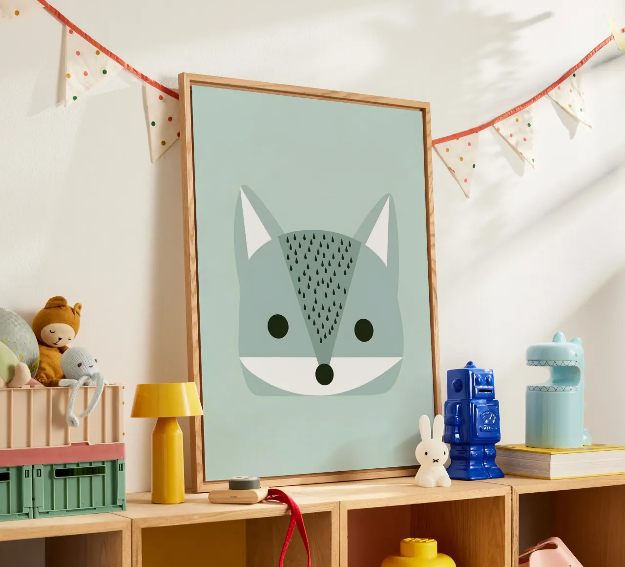 Hello, Little Fox plexiglass da wonderfolk