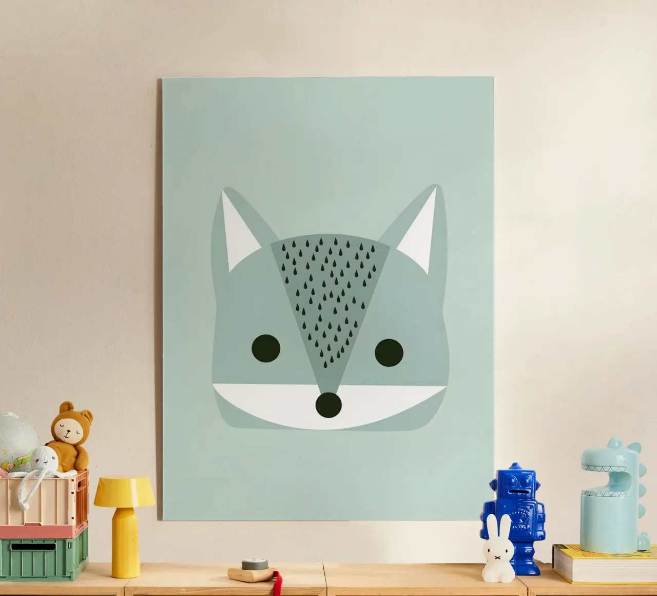 Hello, Little Fox plexiglass da wonderfolk