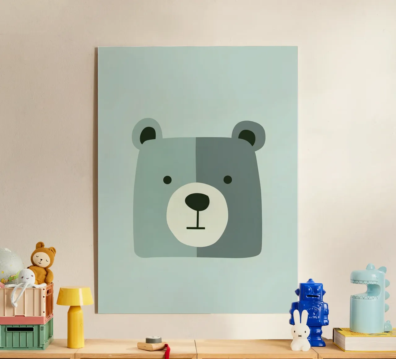 Hello, Gentle Bear plexiglass da wonderfolk