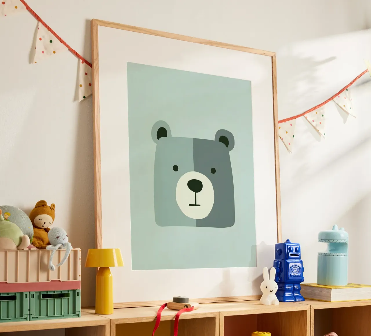 Hello, Gentle Bear poster da wonderfolk