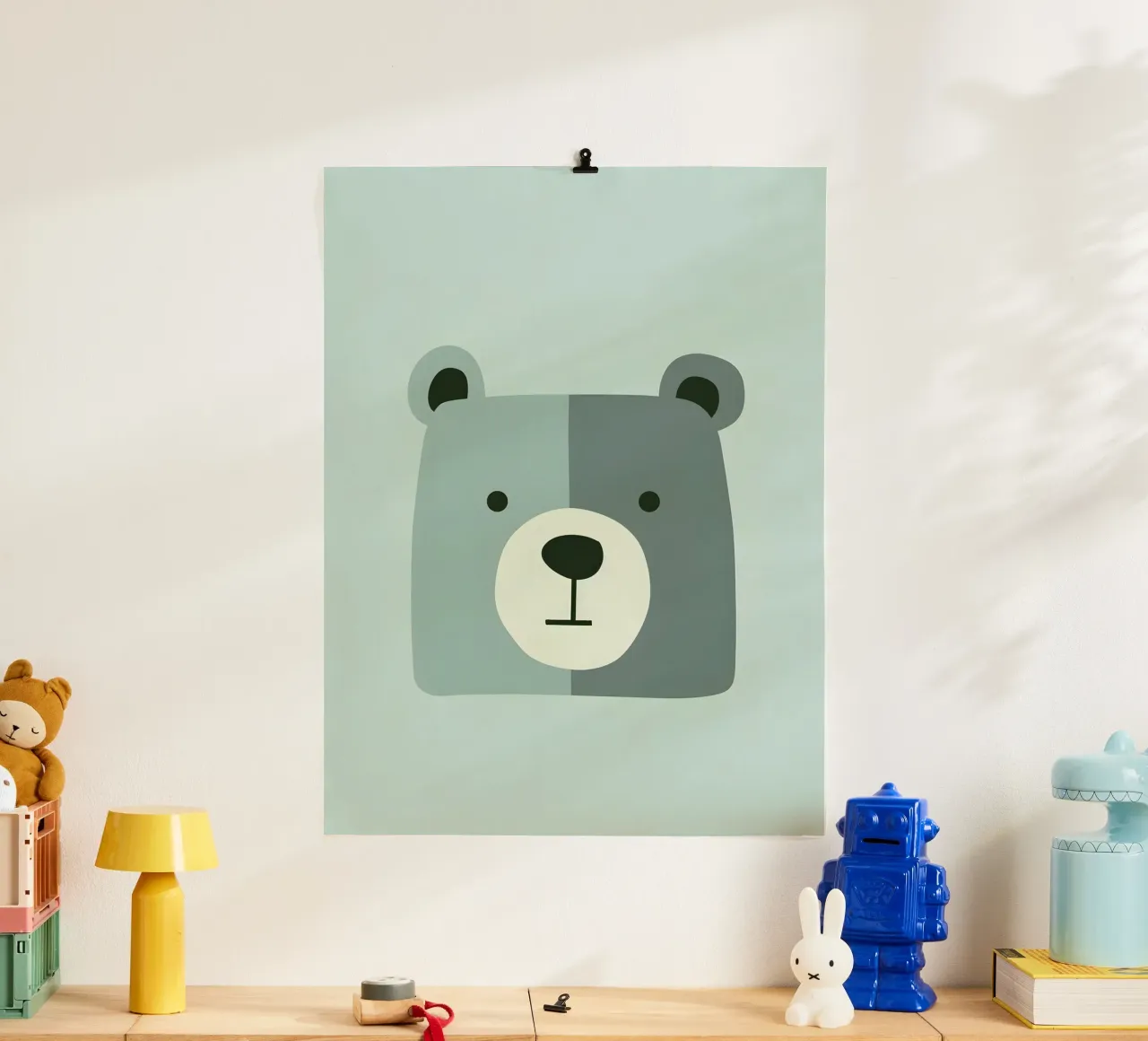 Hello, Gentle Bear poster da wonderfolk