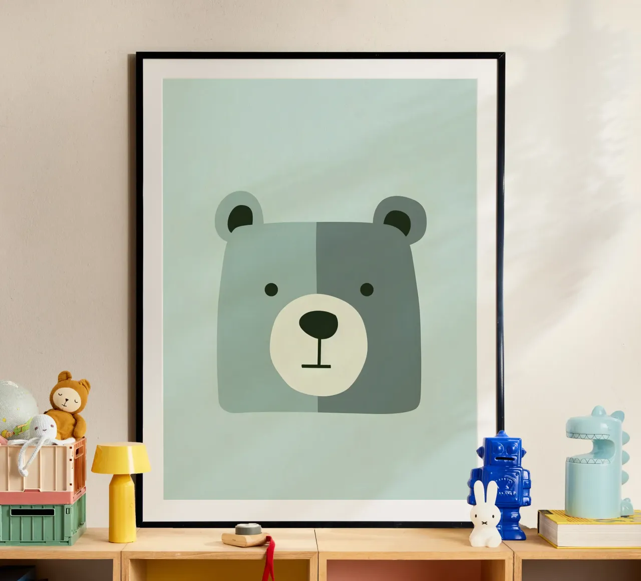 Hello, Gentle Bear poster da wonderfolk