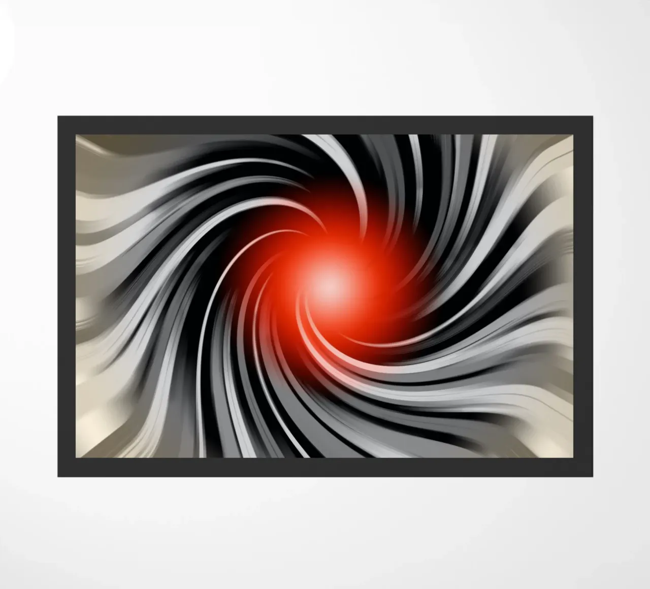 Abstract deurmat van Atteloi