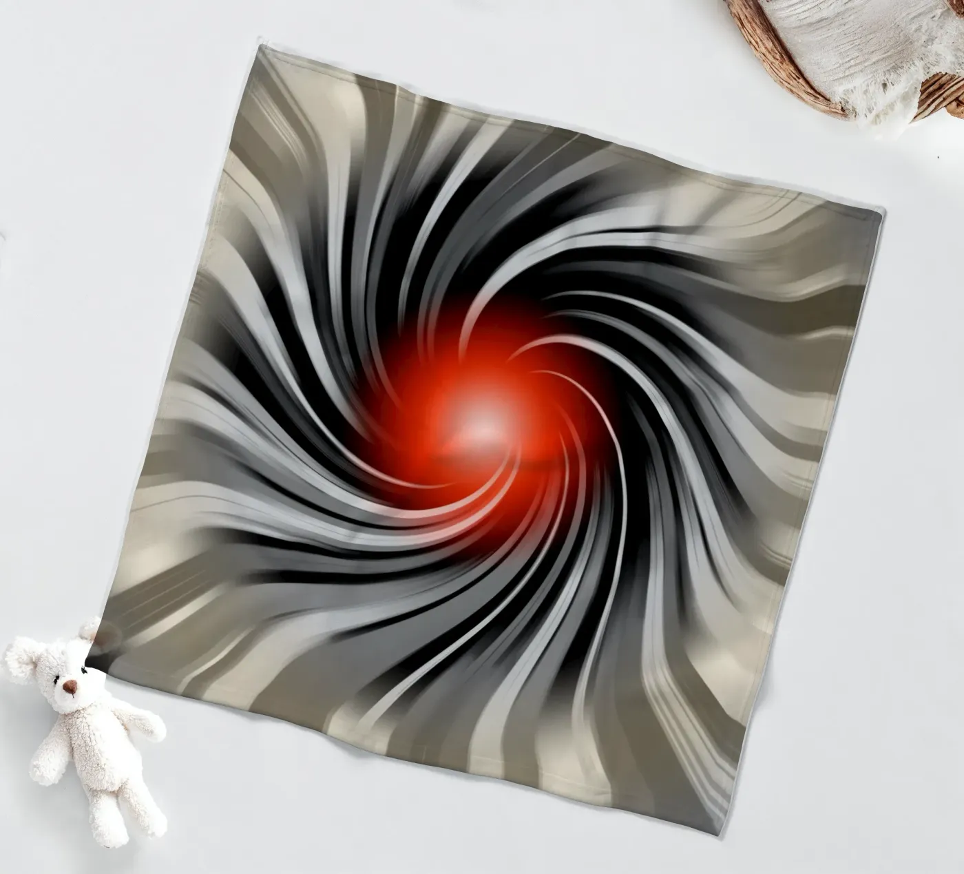Abstract Fleecedecke von Atteloi Art