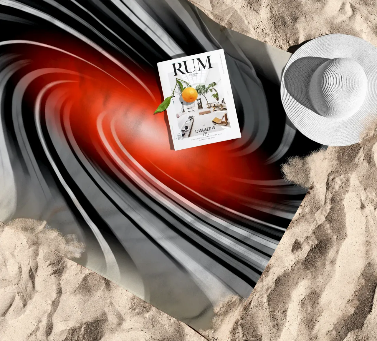 Astratto telo mare da Atteloi