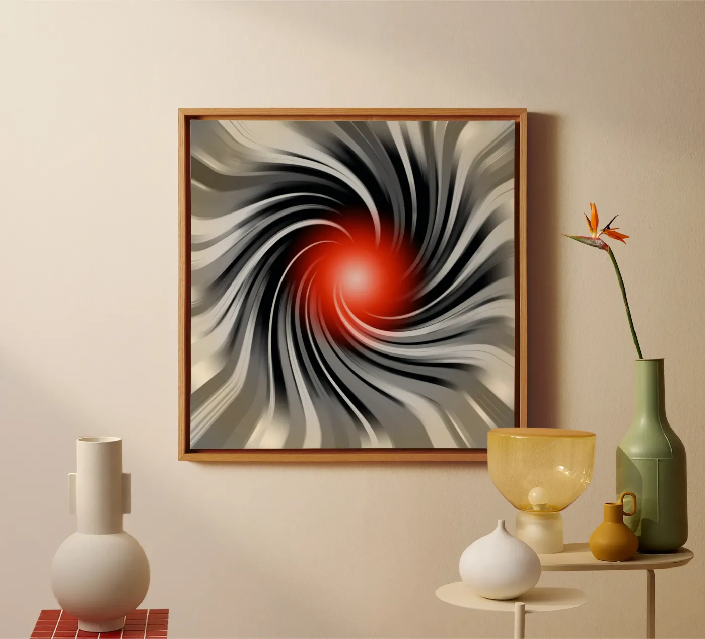 Abstract tela da Atteloi Art