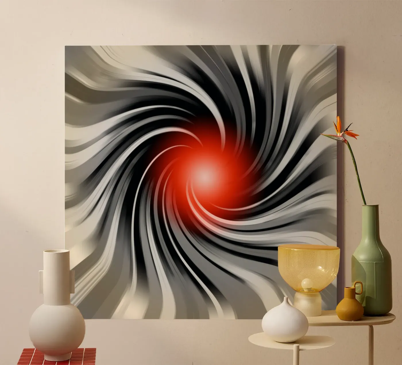 Abstract tela da Atteloi Art