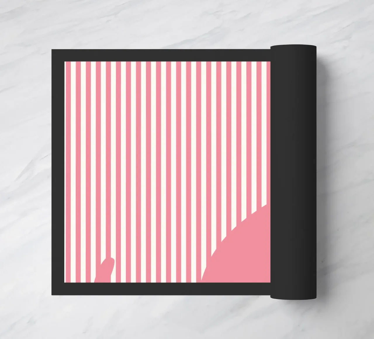 cat doormat by sunflower