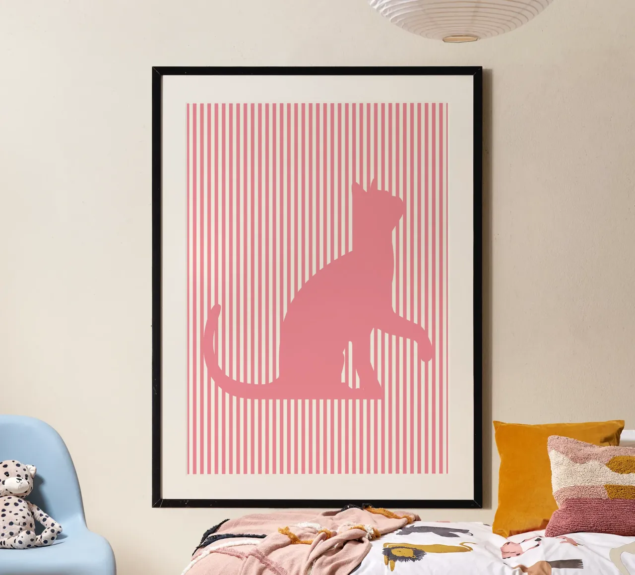 cat poster by sunflower