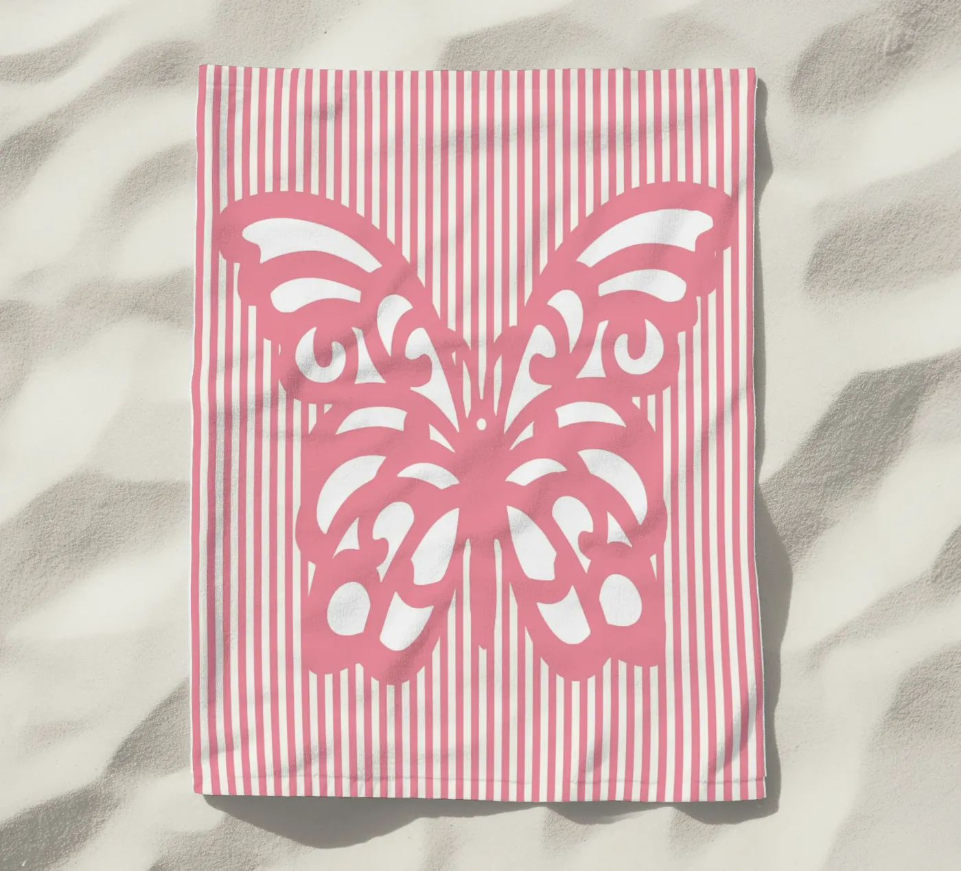 Schmetterling Strandtuch von sunflower