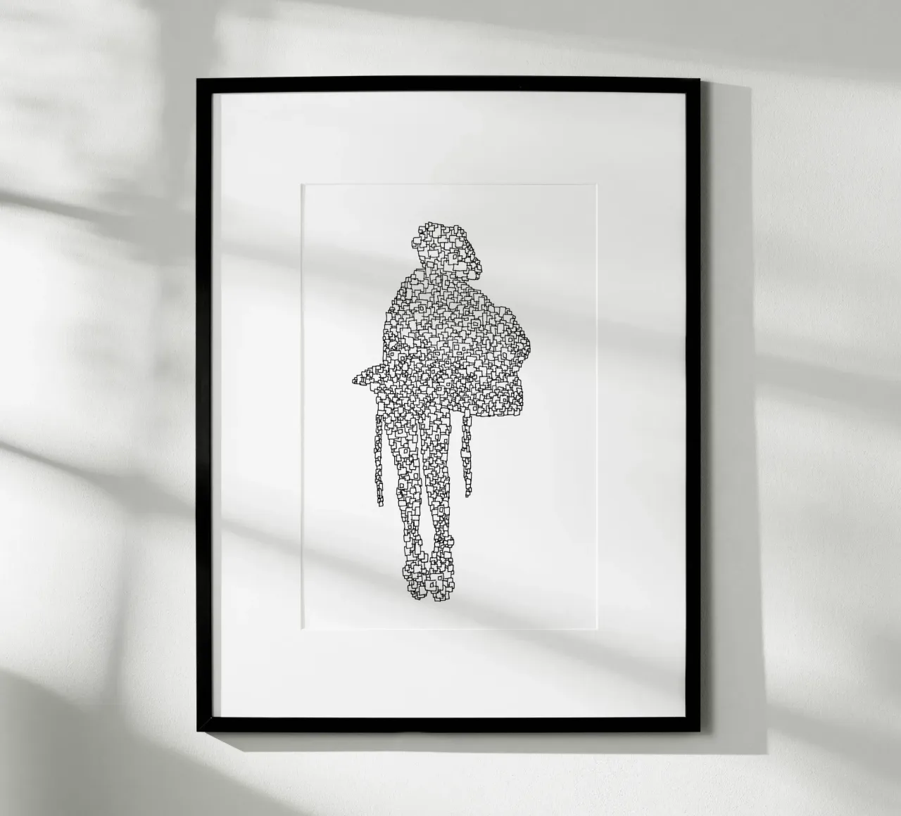 FRAGMENTED poster by Grey Aaren