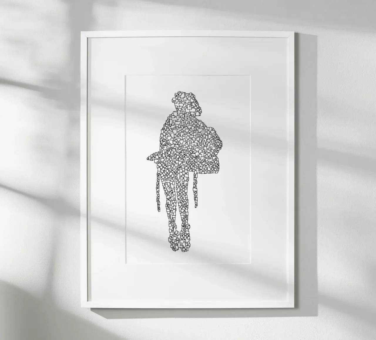 FRAGMENTED poster by Grey Aaren