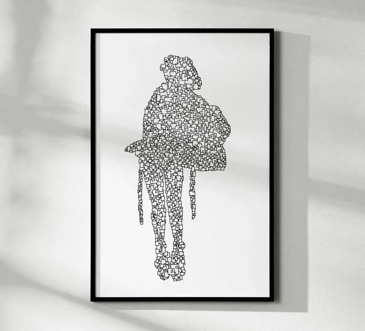 FRAGMENTED poster by Grey Aaren