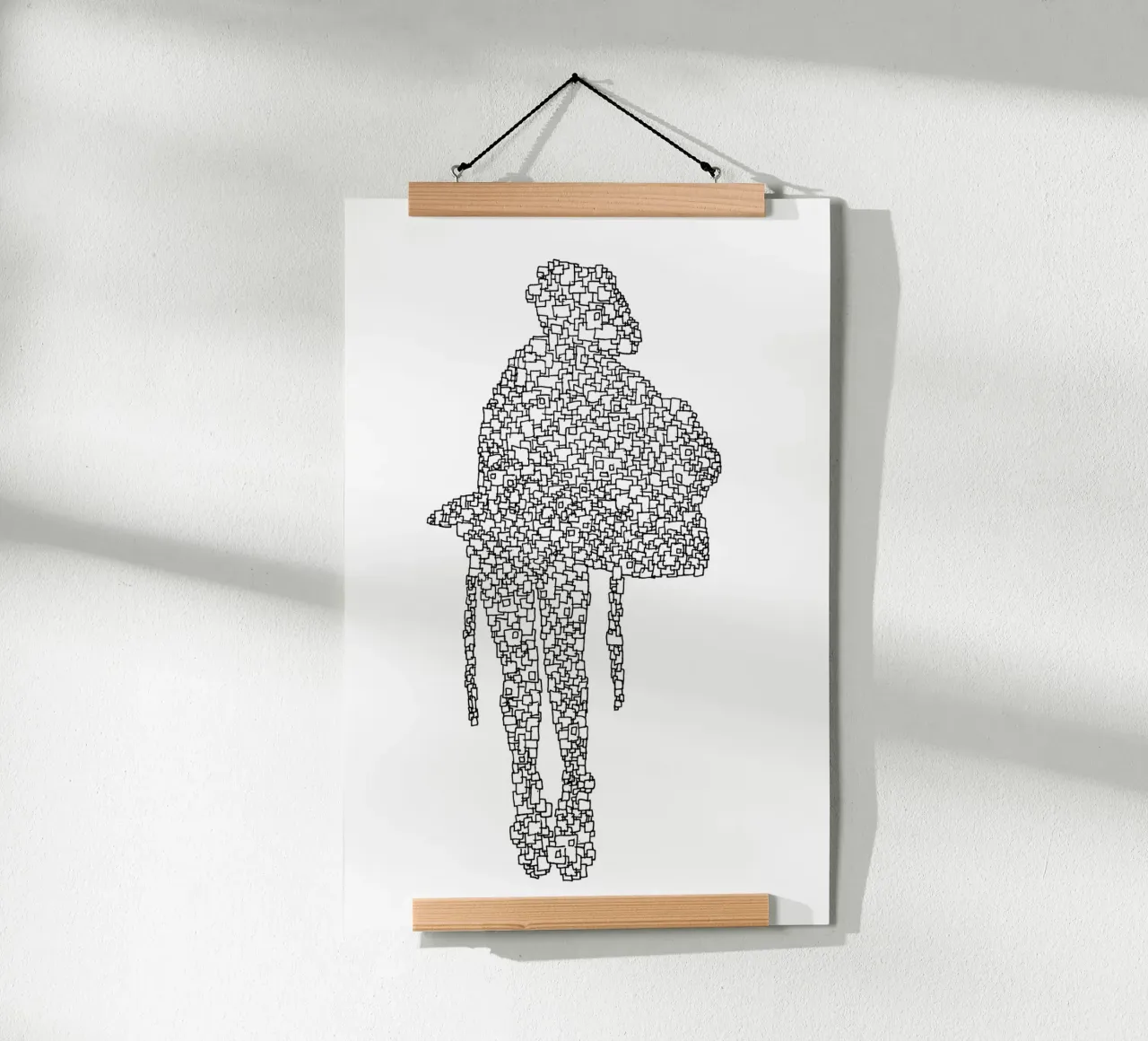 FRAGMENTED poster by Grey Aaren