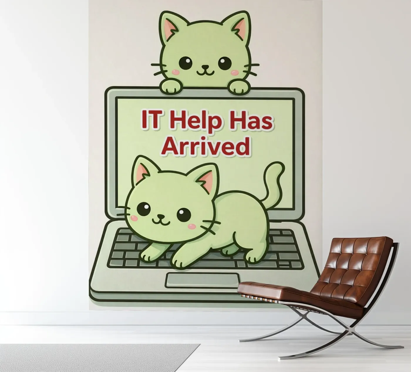 it-kat fotobehang van sunflower