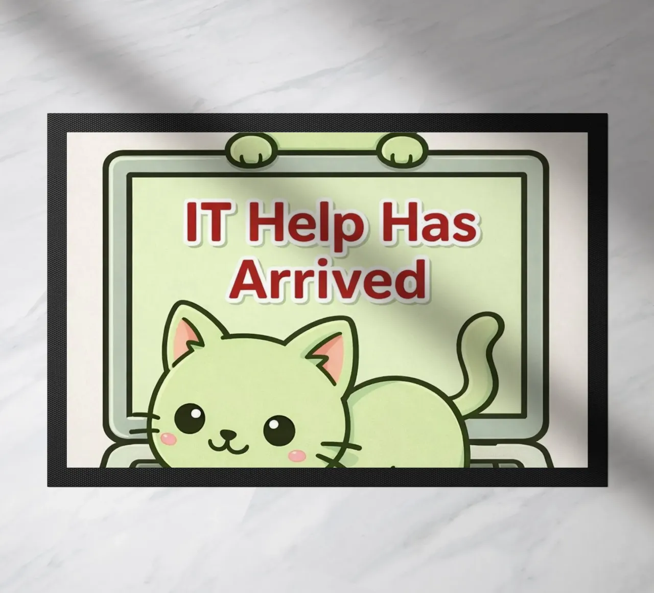 it-kat deurmat van sunflower