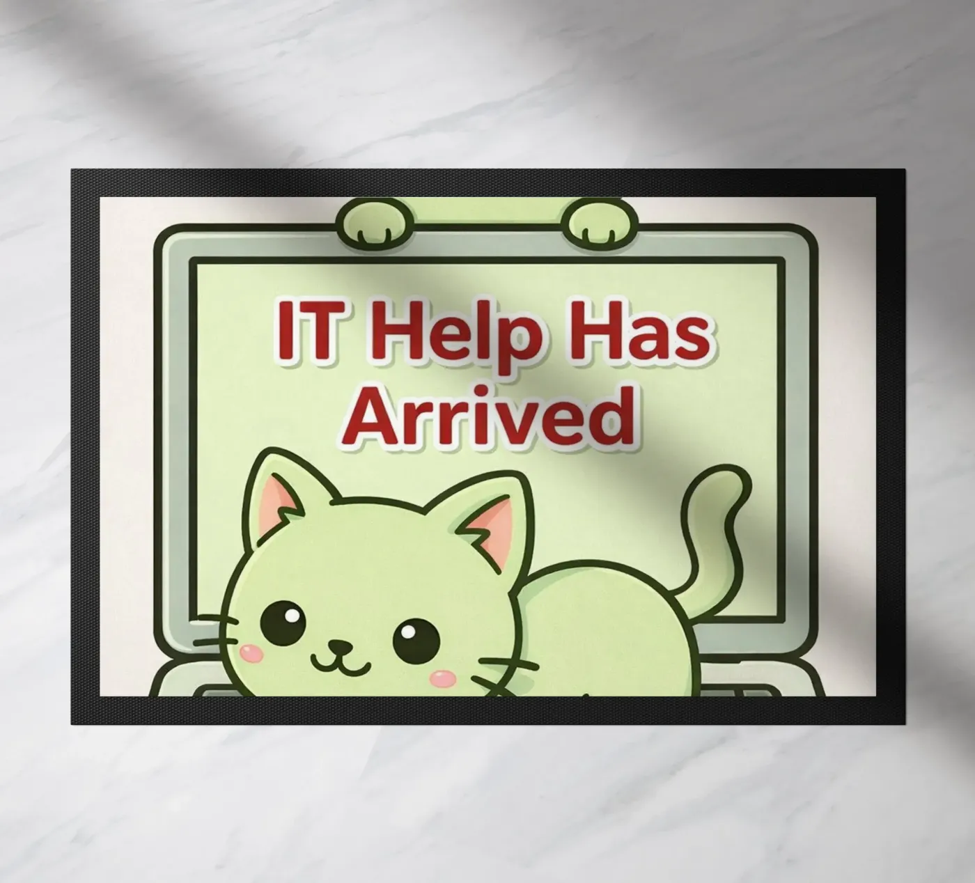 it-kat deurmat van sunflower
