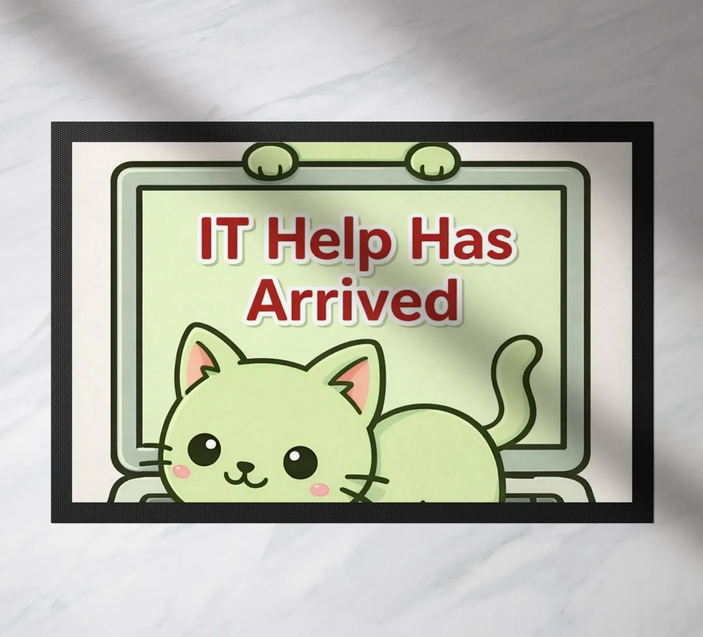 it cat deurmat van sunflower