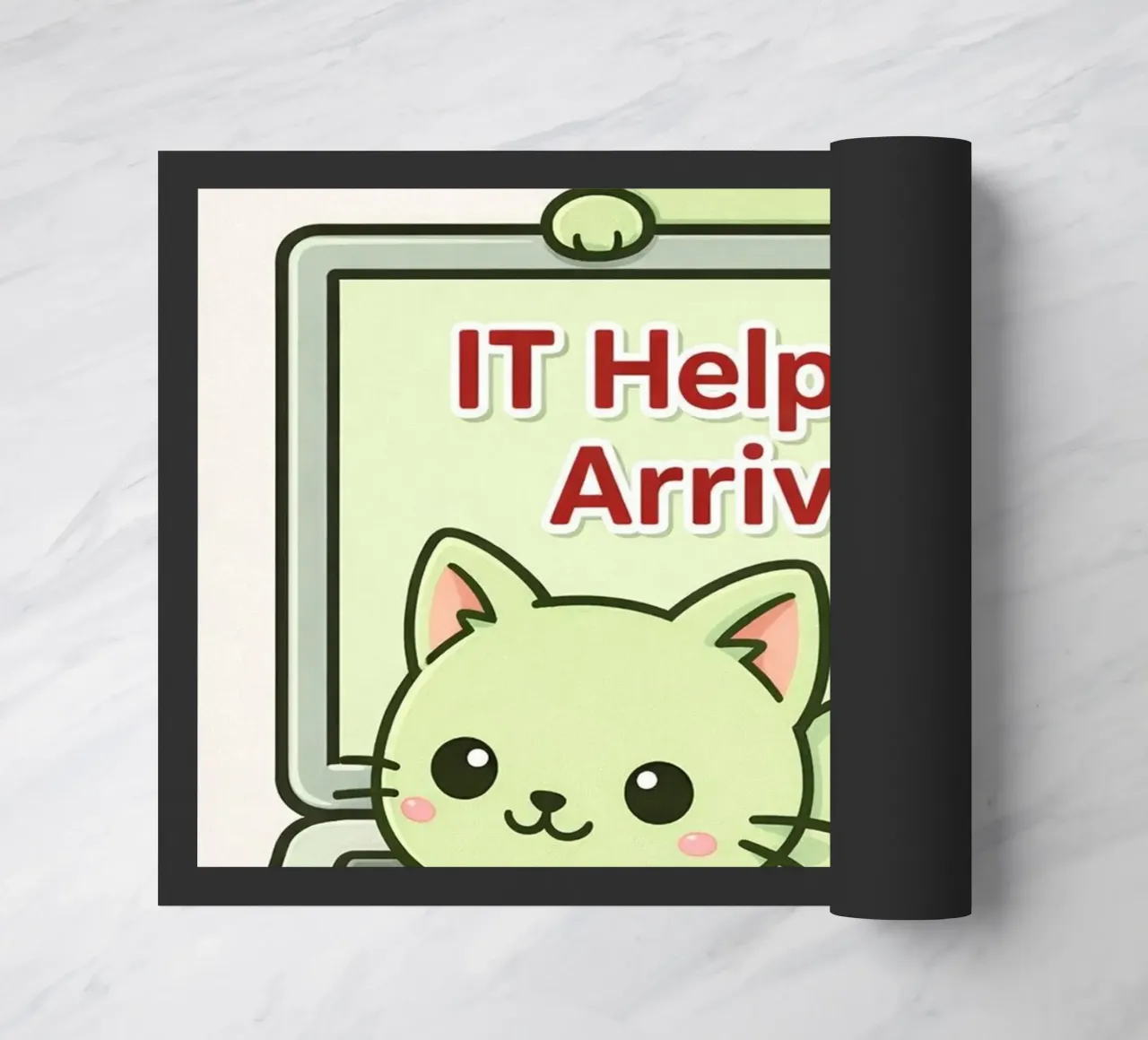 it-kat deurmat van sunflower