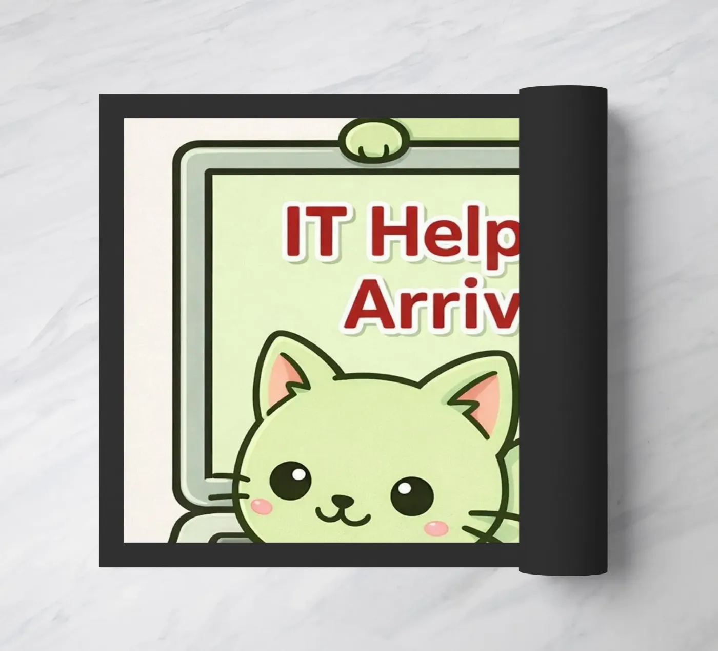 it-kat deurmat van sunflower