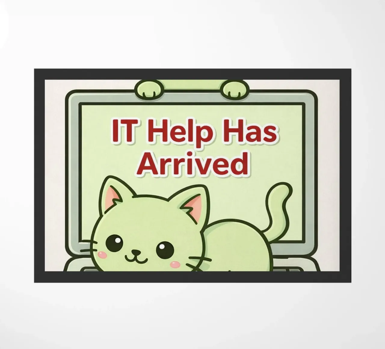 it-kat deurmat van sunflower