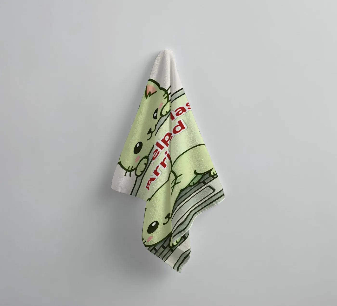 it cat badhanddoek van sunflower