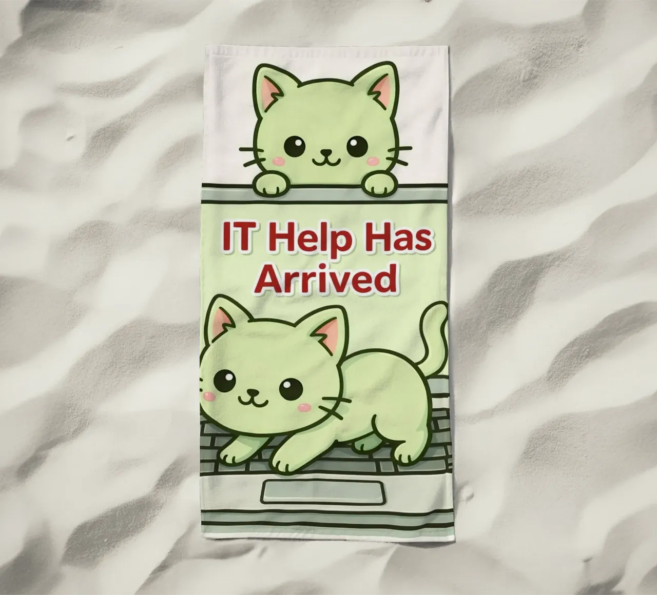 gatto telo mare da sunflower