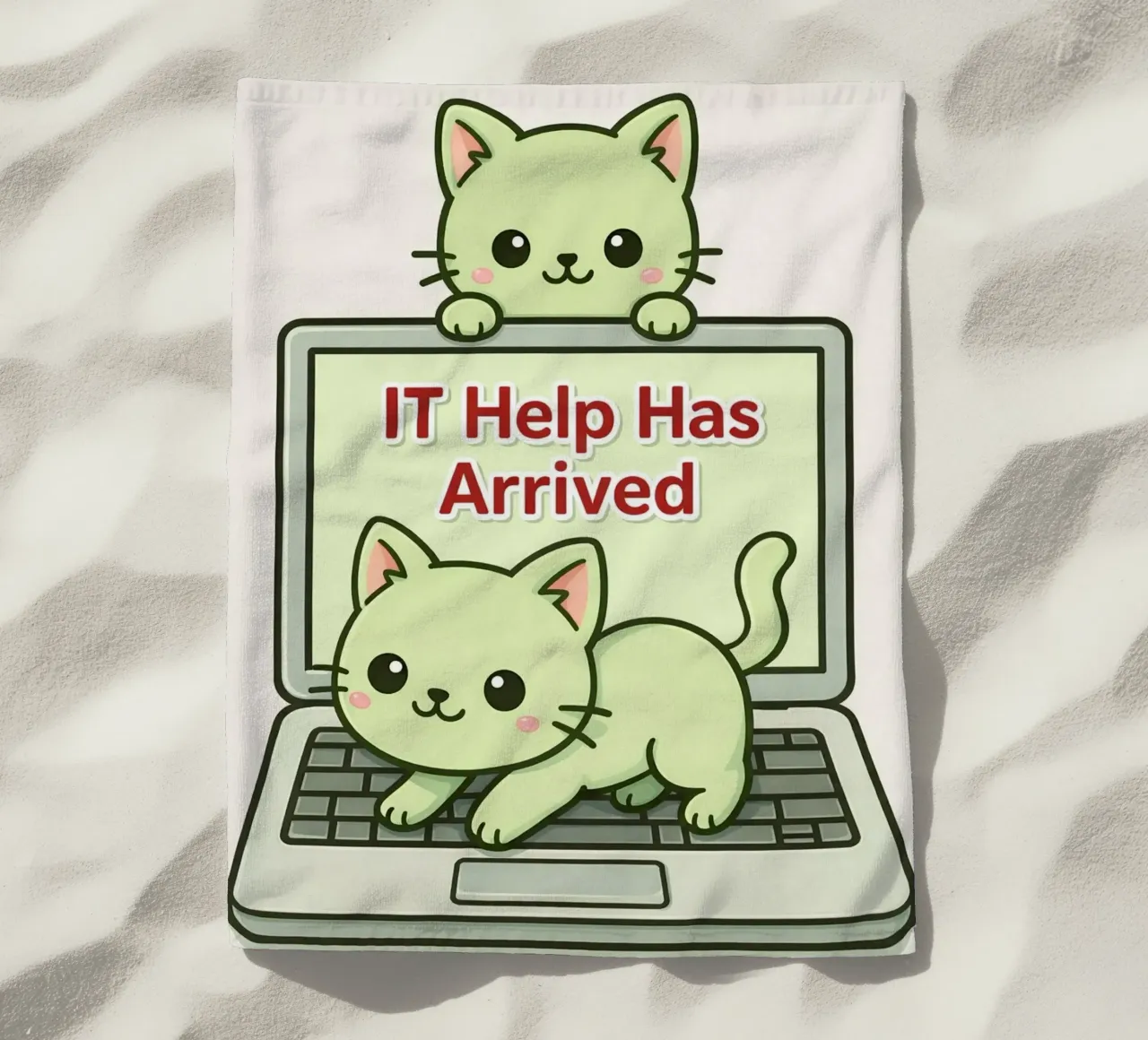 gatto telo mare da sunflower