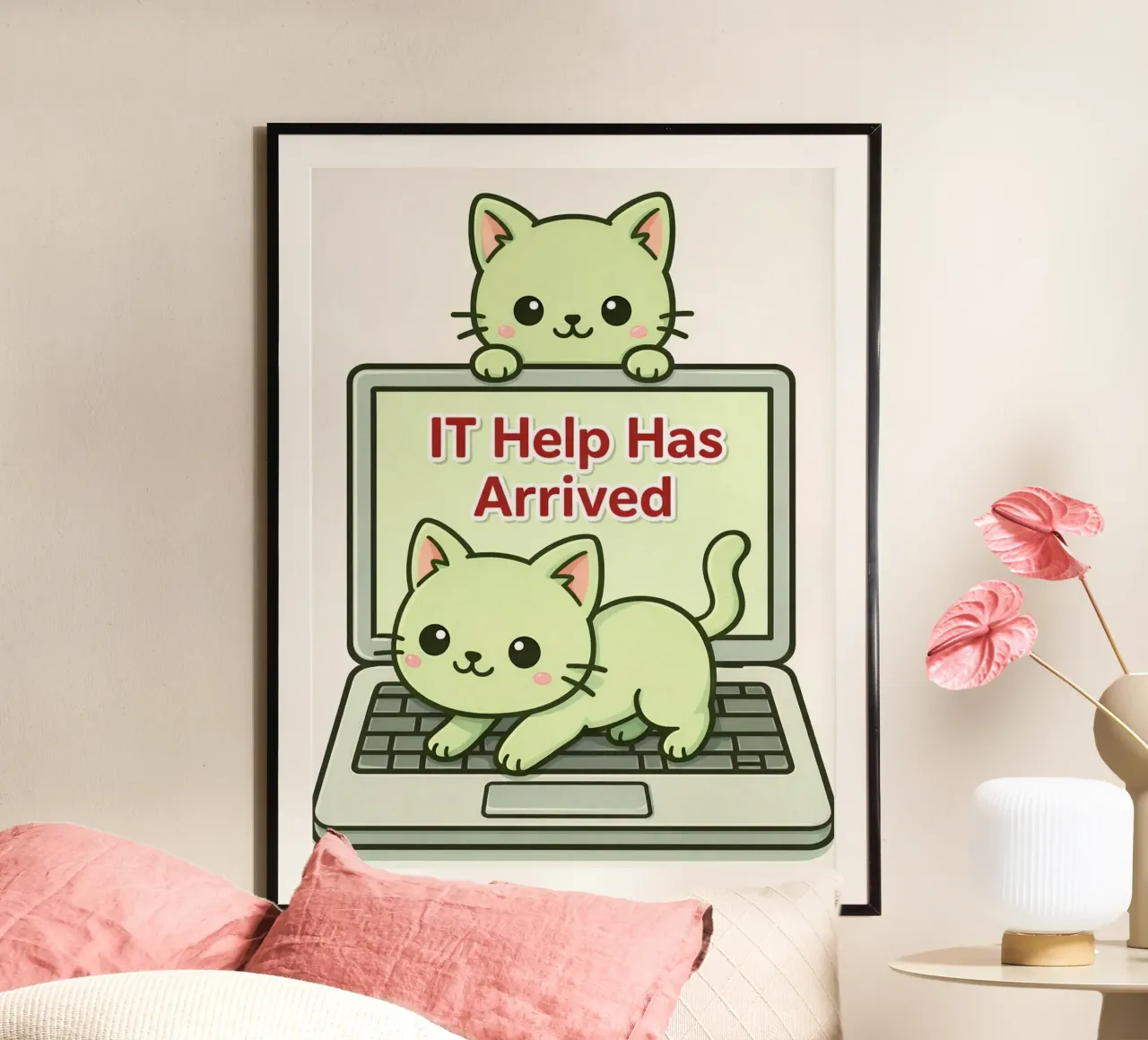 gatto poster da sunflower