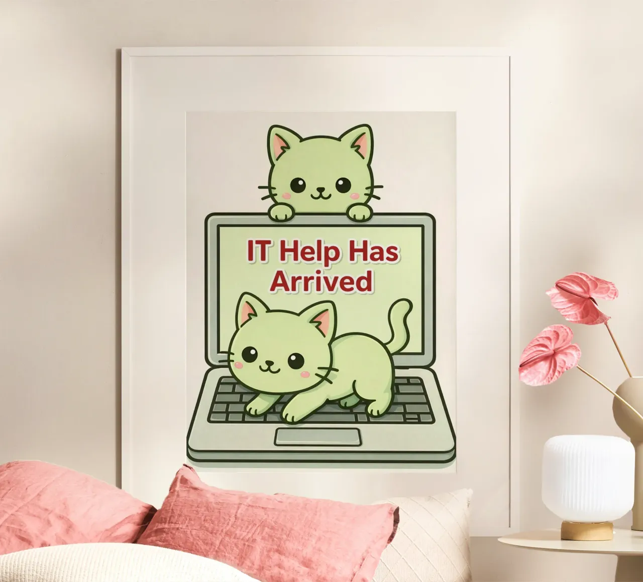 gatto poster da sunflower