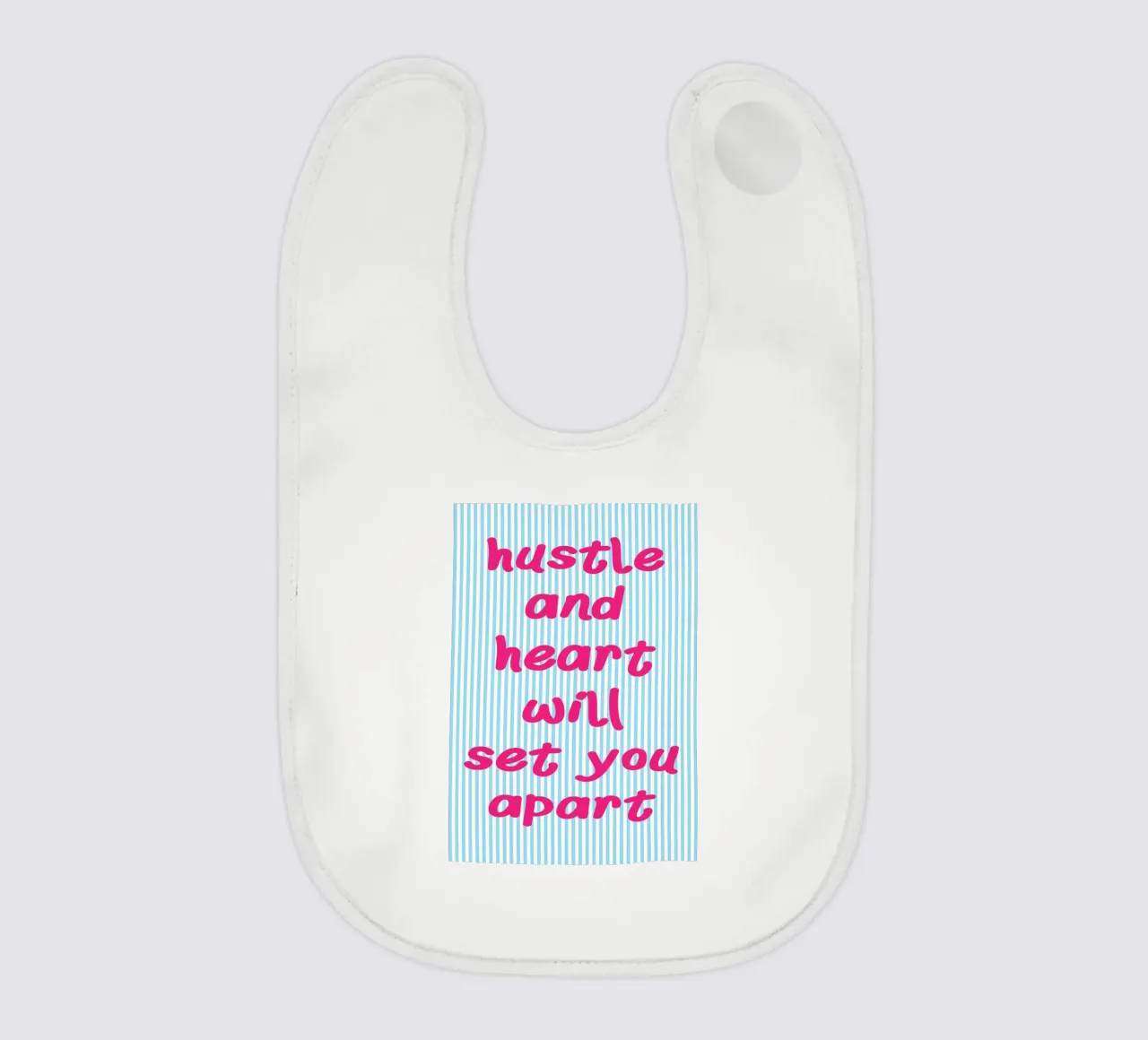 de l'énergie et du cœur bavoir de sunflower