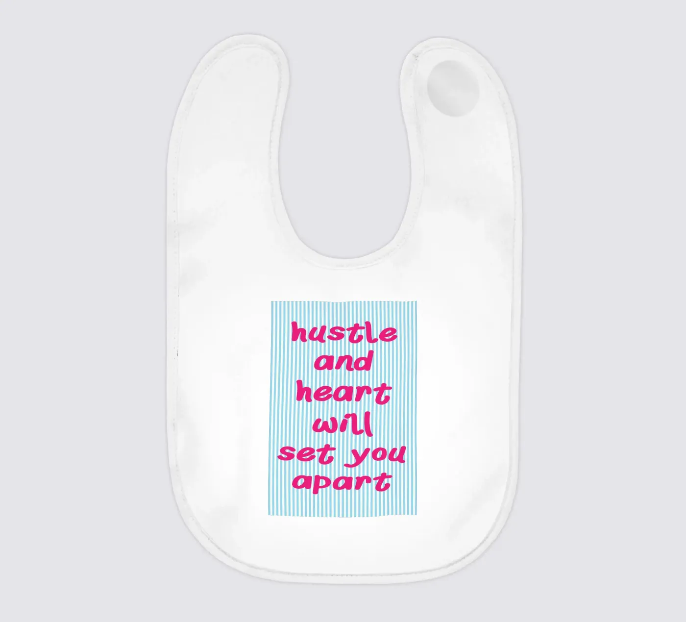 hustle and heart Babylätzchen von sunflower