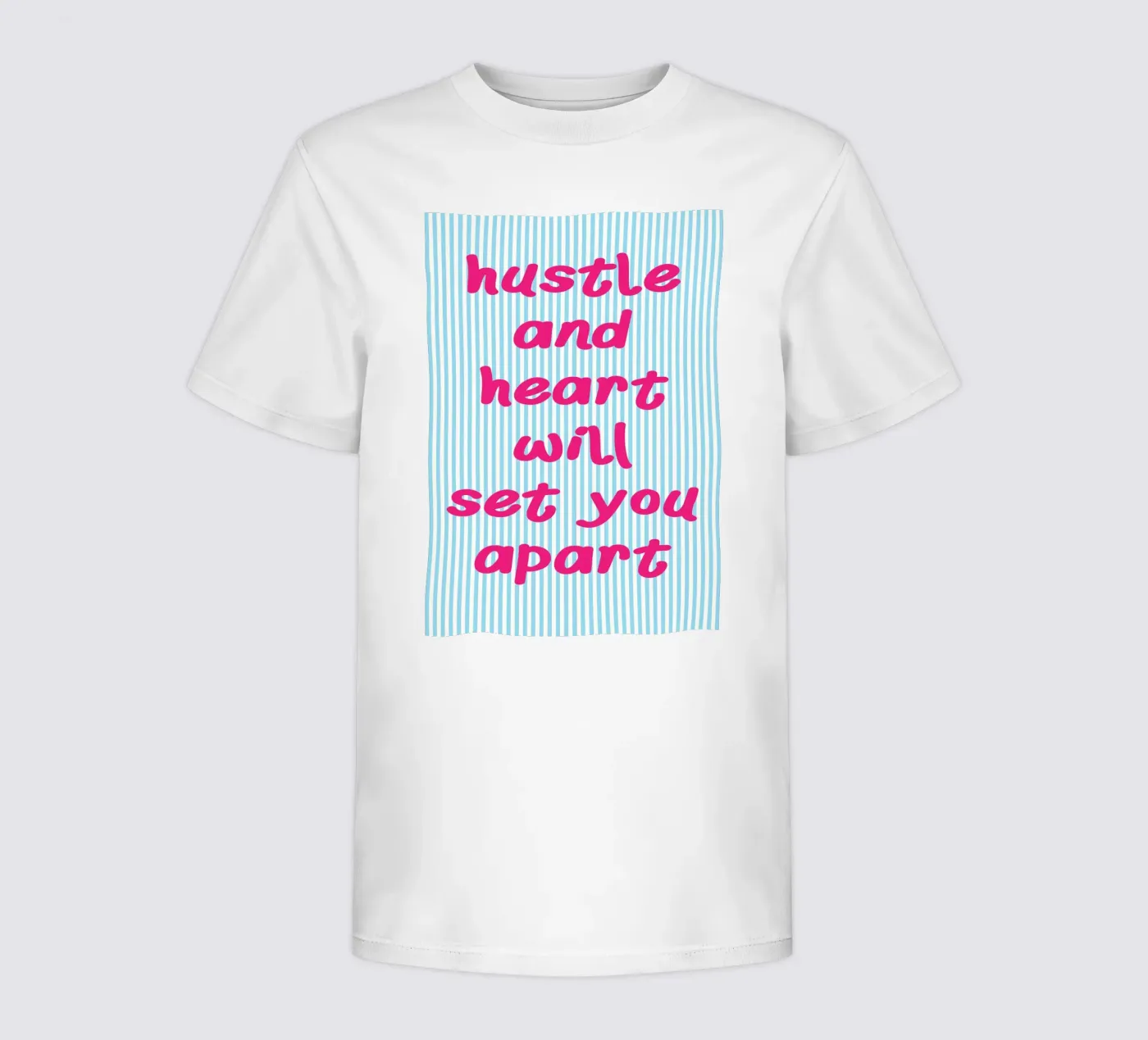 hustle and heart Kinder T-Shirt von sunflower