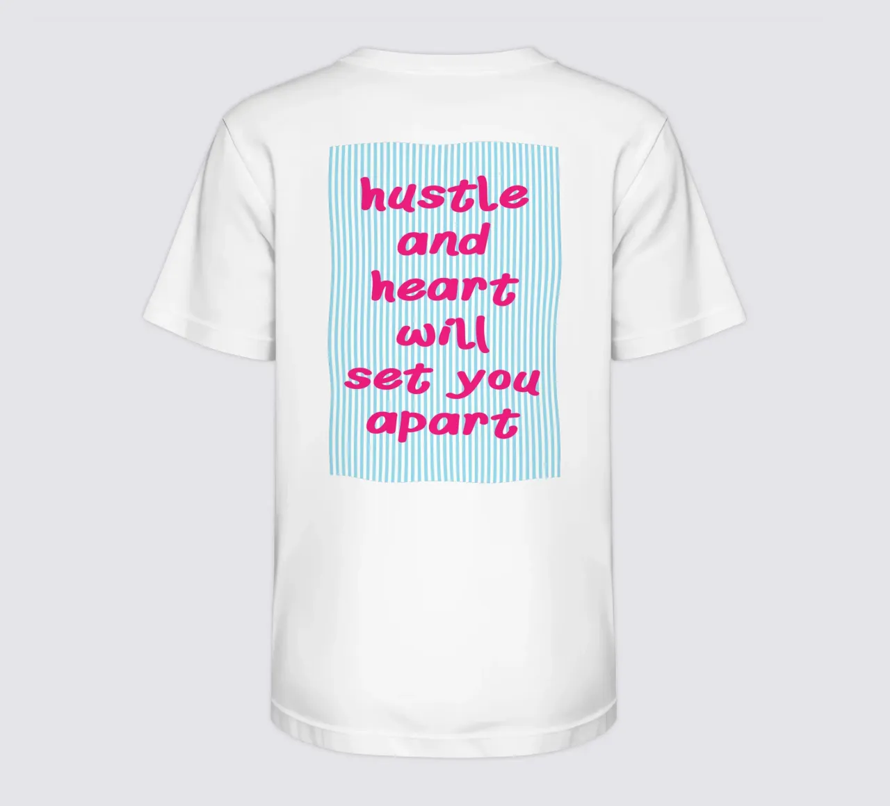 hustle and heart kids t-shirt by sunflower