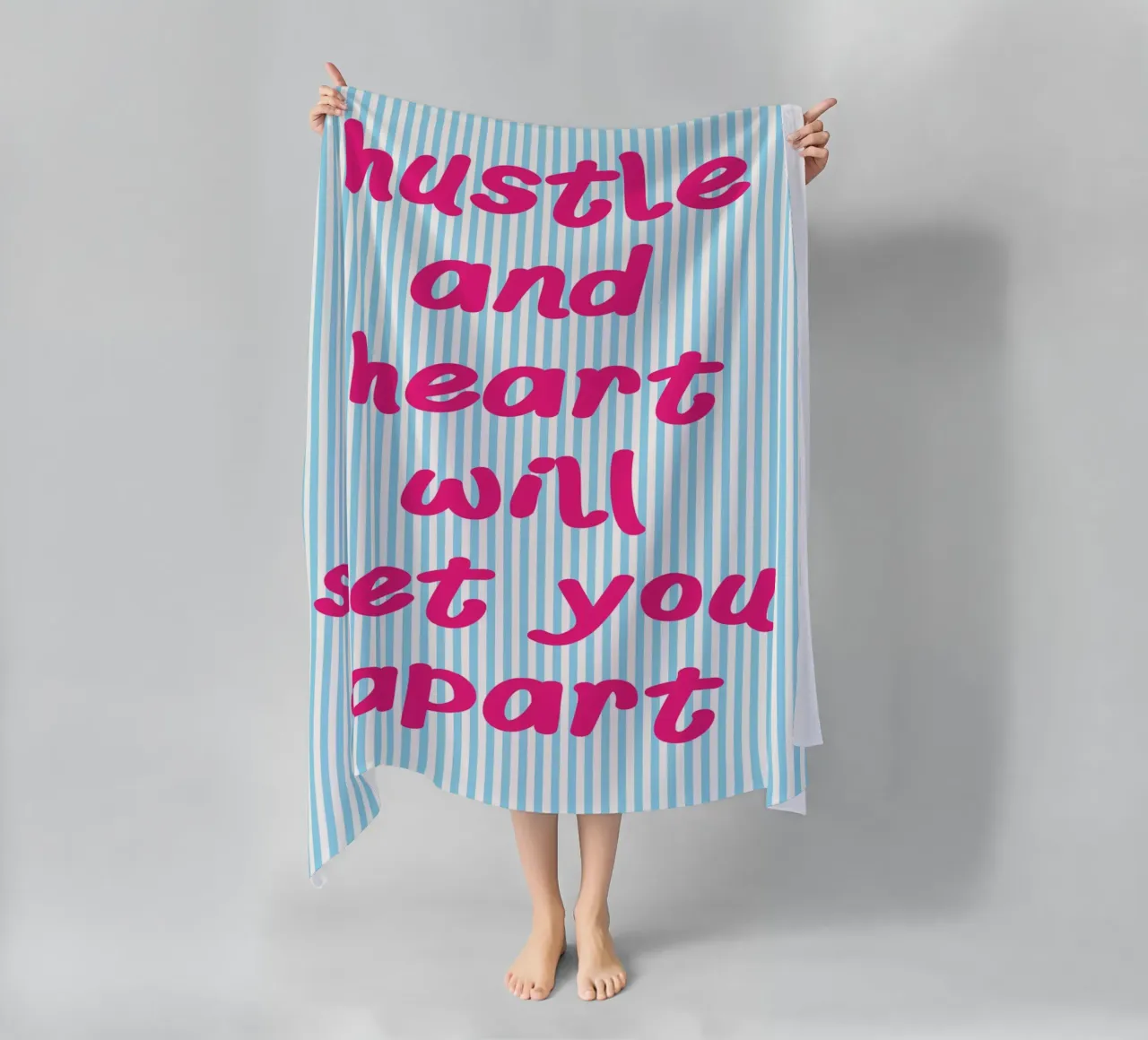 cuore e fatica telo mare da sunflower