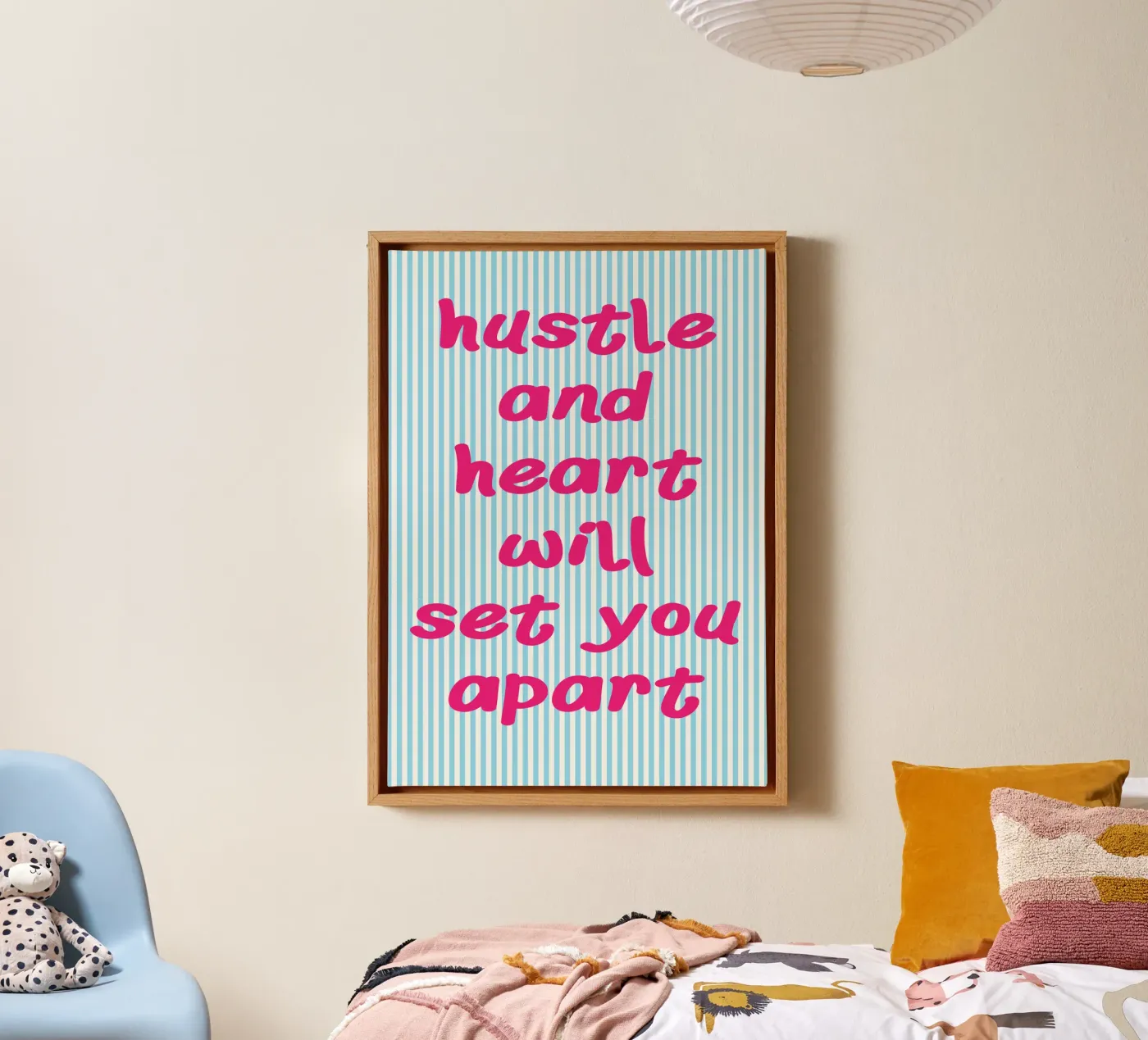 hustle and heart toile de sunflower