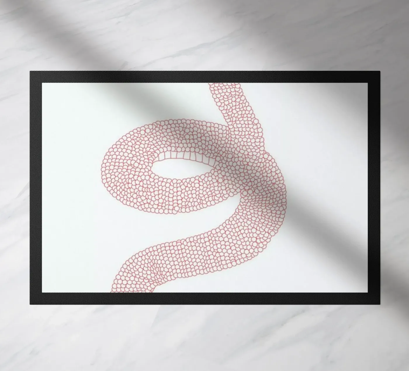 Slangen paillasson de Swen Swensøn