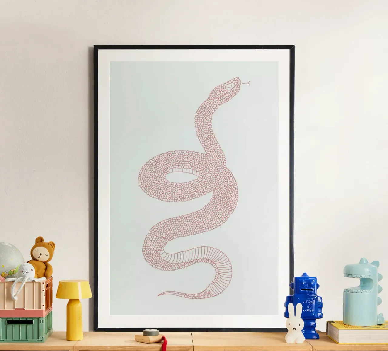 Slangen poster da Swen Swensøn