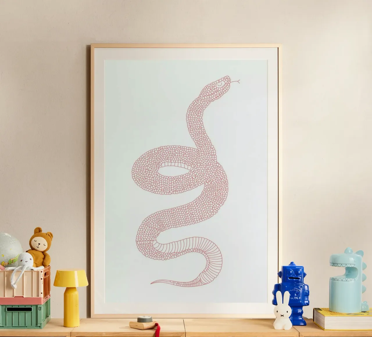 Slangen poster da Swen Swensøn