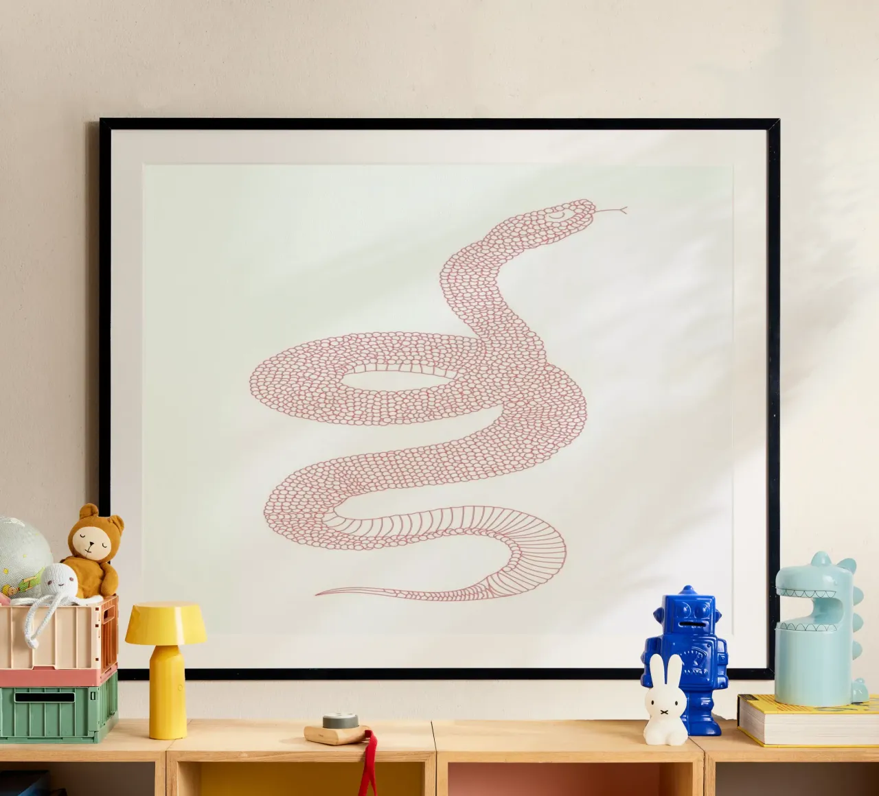 Slangen poster da Swen Swensøn