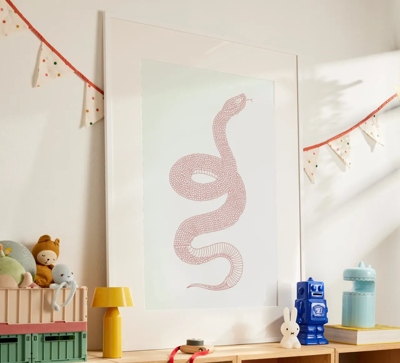 Slangen poster da Swen Swensøn