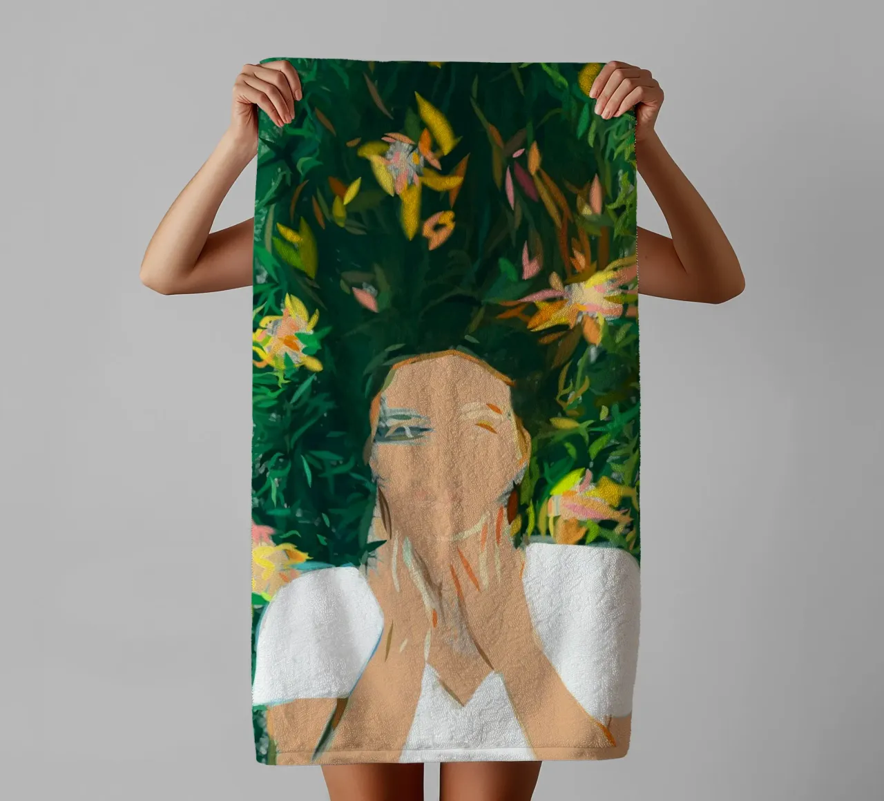 Perspective || towel by 83oranges.com