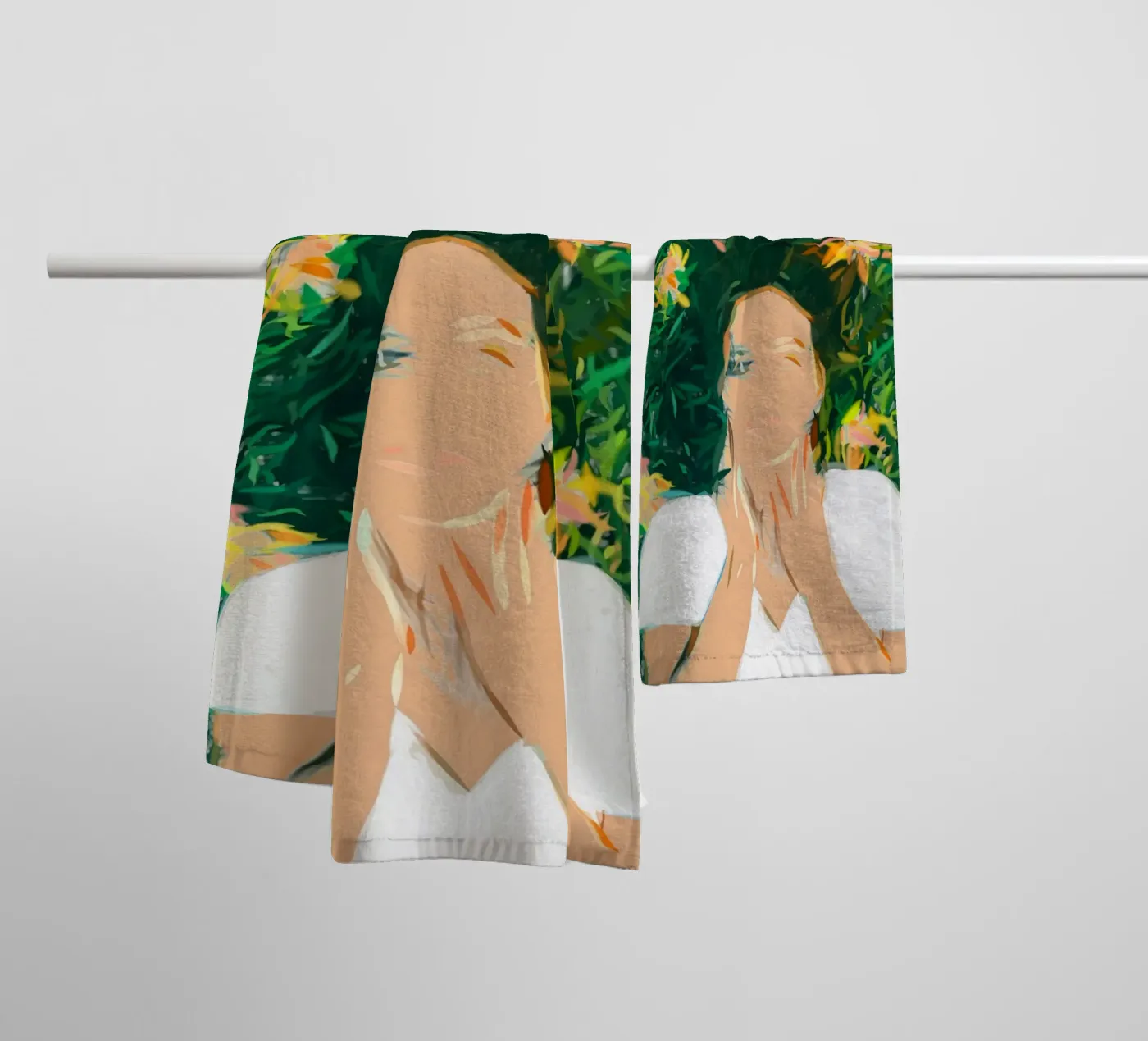Perspective || towel by 83oranges.com