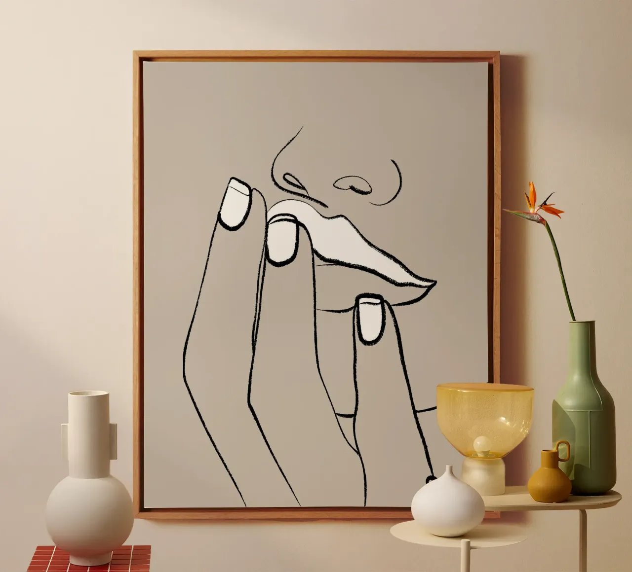 Labbra tela da 83oranges.com