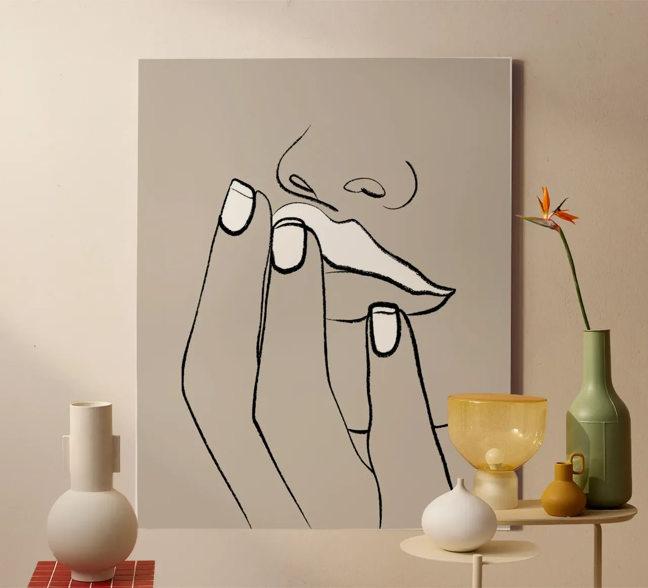 Labbra tela da 83oranges.com