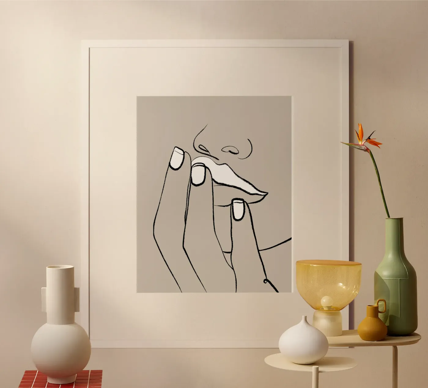 Lips poster van 83oranges.com